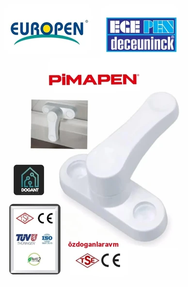 Pimapen Pencere Emniyet Çocuk Kilidi 3 Adet ürün görseli 1