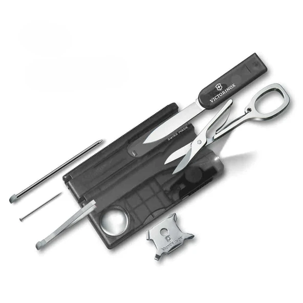 Victorinox 0.7333.T3 SwissCard Lite Onyx ürün görseli 1