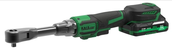 Haispro RB-JL100AL Profesyonel Akülü Cırcır Anahtarı Uzun 100 Nm 21 V 2.0 Ah Çift Akü ürün görseli 1