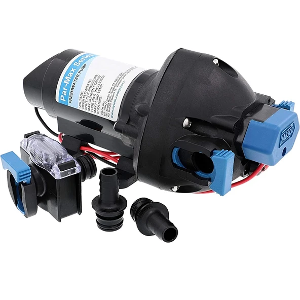 Jabsco Par-Max 2 Serisi 2.4 Bar 7.6L 12V Hidrofor Karavan Su Pompası ürün görseli 1