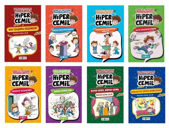 Mustafa Kemal Çelik Hiper Cemil Seti (8 Kitap) ürün görseli 1