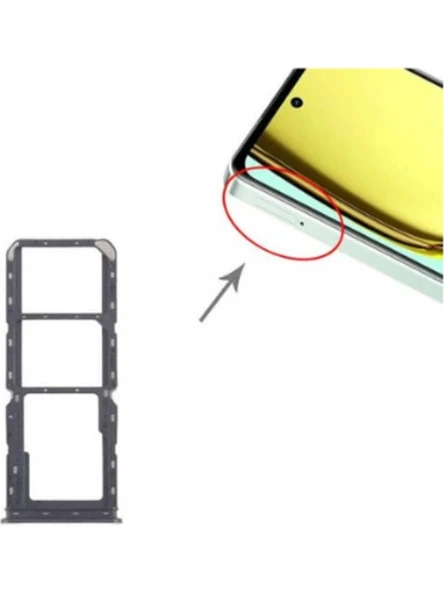 Realme 12 Lite Uyumlu Sim Kart Tepsisi RMX3890 ürün görseli 1