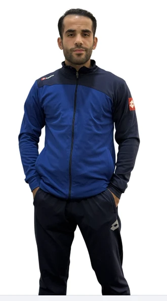 Lotto Suit Shine Camp II Full-Zip Erkek Eşofman Takımı R4233 ürün görseli 1