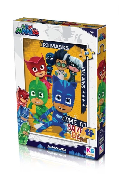 KS PJ MAKS 50 PARÇA PUZZLE ürün görseli 1