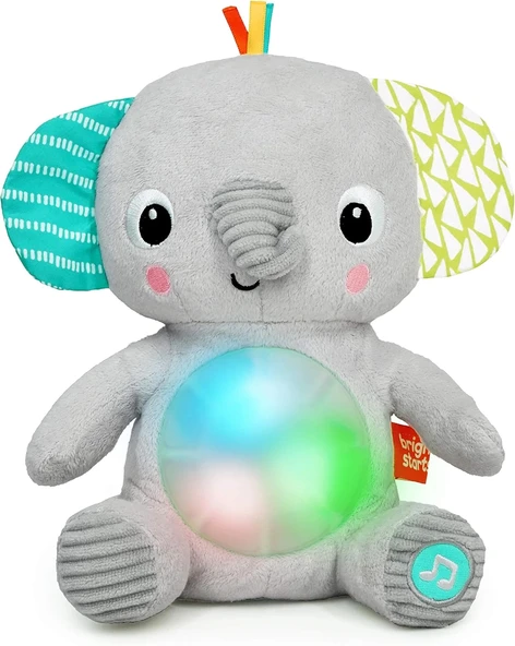 Bright Starts Peluş Fil Müzikli ve Işıklı ürün görseli 1