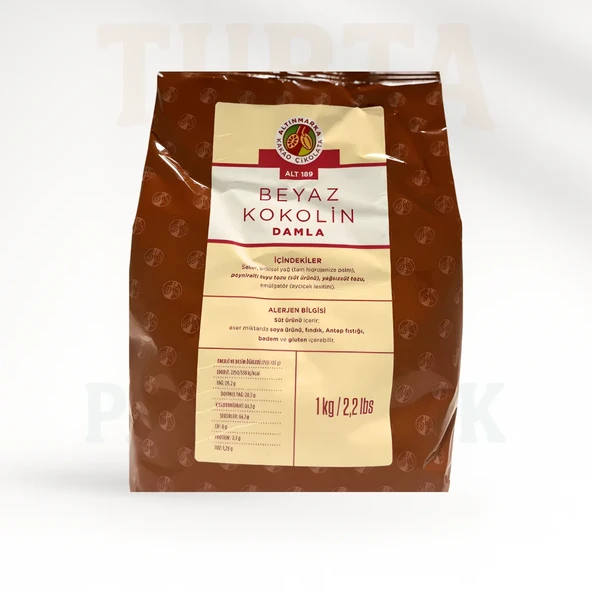 ALTINMARKA BEYAZ DAMLA KOKOLİN  1 KG ürün görseli 1
