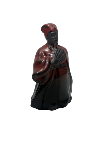 Zhuge Liang Seramik Çay Seremonisi Figürü ürün görseli 1
