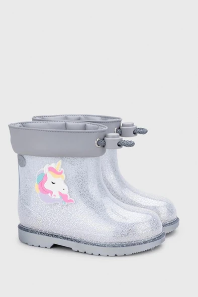 İgor W10339-135 BIMBI UNICORNIO GLITTER Kız Çocuk Bot Gümüş 21-30 ürün görseli 1