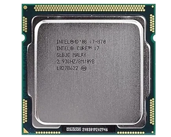 Intel Core i7 870 2,93 GHz 8 MB Cache 1156 Pin İşlemci Tray ürün görseli 1
