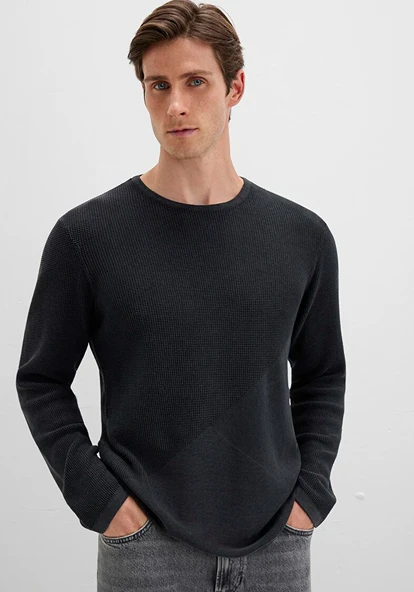 Mavi M070702-900 Bisiklet Yaka Kazak Erkek Sweatshirt ürün görseli 1