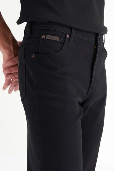 Texas Denim Pantolon Black Black 33 32 - Resim 5