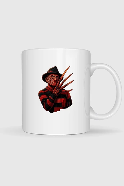 Freddy Krueger Baskılı Kupa Bardak ürün görseli 1