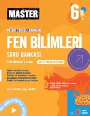 Okyanus 6.Sınıf Fen Bilimleri Soru Bankası Video Çözümlü Master ürün görseli 1