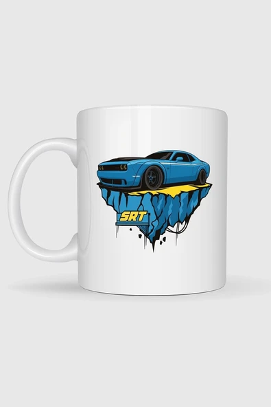 Dodge Srt Baskılı Kupa Bardak - Resim 2