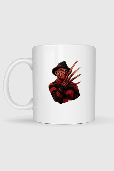 Freddy Krueger Baskılı Kupa Bardak - Resim 2