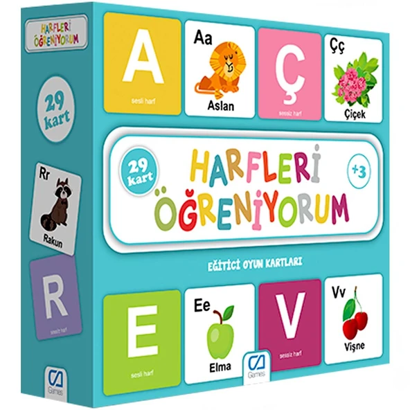 Harfleri Öğreniyorum Eğitici Set - Resim 2