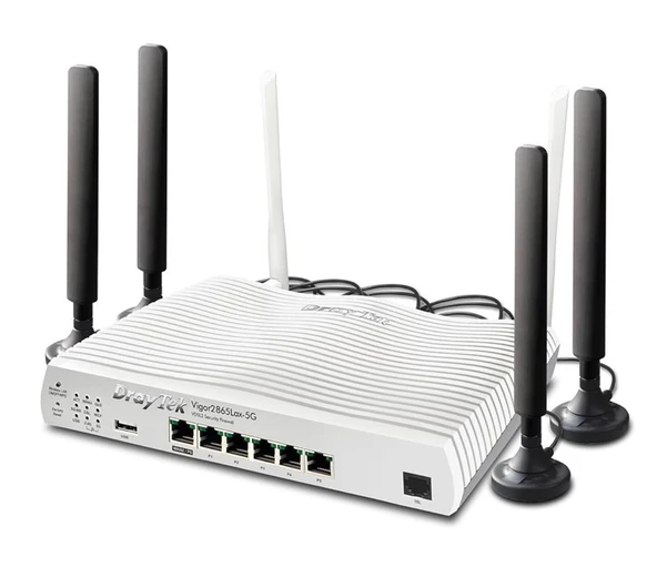 Draytek Vigor2865Lax-5G Dual SIM LTE VPN Router ürün görseli 1