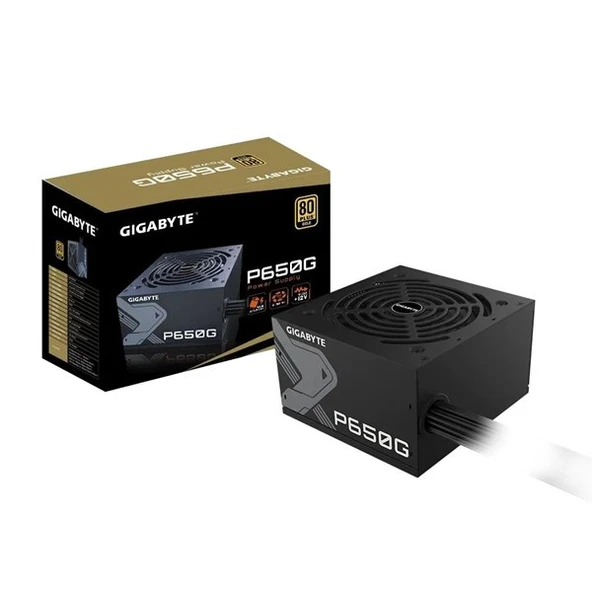 GIGABYTE 650W 80+ GOLD GP-P650G POWER SUPPLY ürün görseli 1