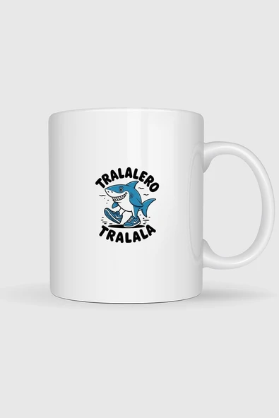 Tralalero Tralala Baskılı Kupa Bardak ürün görseli 1