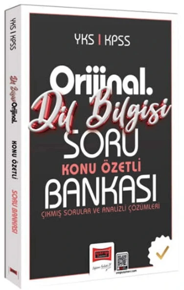 Yargı 2026 Yks Kpss Orijinal Dil Bilgisi Konu Özetli Soru Bankası ürün görseli 1