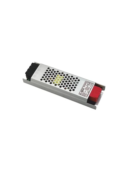Cata 12,5A Slim Şerit Led/Modül led Trafosu Fansız Delikli Kasa  CT-2675 ürün görseli 1