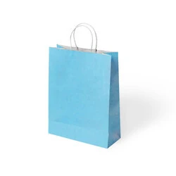 Büküm Saplı Kraft-Kağıt Çanta Pakette 24 Ad. ürün görseli 1
