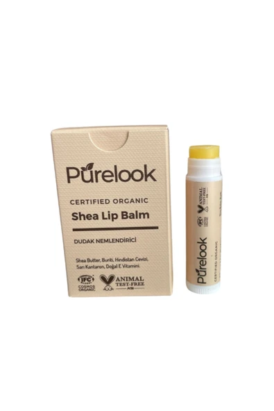 PURELOOK RENKSIZ LIPBALM ORGANİK 5 ML ürün görseli 1
