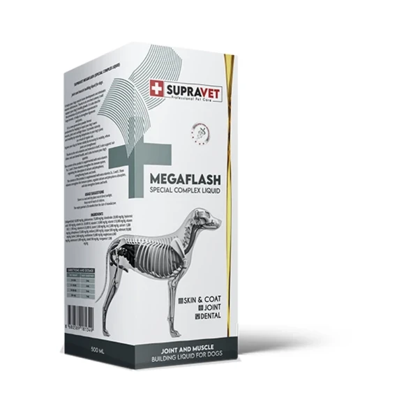 Supravet Mega Flash Xxl Eklem Ve Kas Geliştirici Likit 500 ML ürün görseli 1