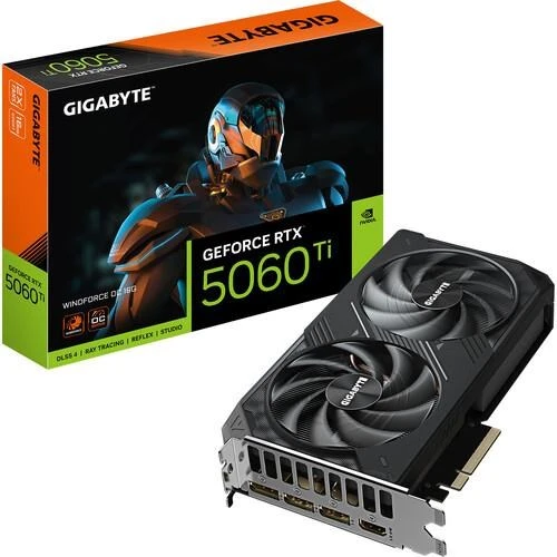 GIGABYTE 16GB RTX5060TI WINDFORCE MAX OC GV-N506TWF2MAX OC-16GD GDDR7 HDMI-DP PCIE 5.0 ürün görseli 1