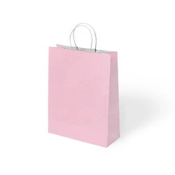Büküm Saplı Kraft-Kağıt Çanta Pakette 24 Ad. ürün görseli 1