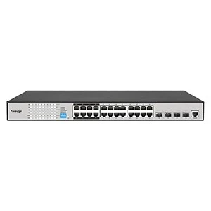 FOREDGE 24port PS3024GR GIGABIT 4-SFP 10GBE 360W LAYER3 YÖNETİLEBİLİR SWITCH ürün görseli 1