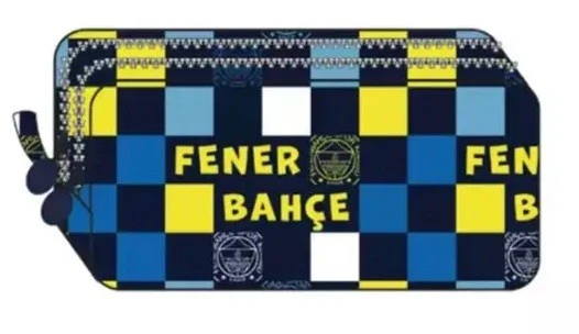 Fenerbahçe Dama Desen Kalem Çantası ürün görseli 1