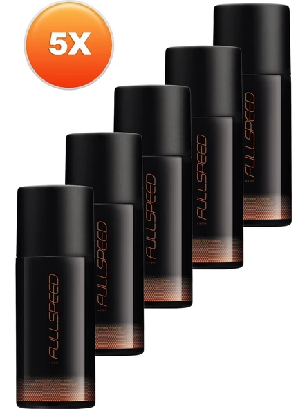 Avon Full Speed Erkek Deodorant  150 ml 5'Li Set ürün görseli 1