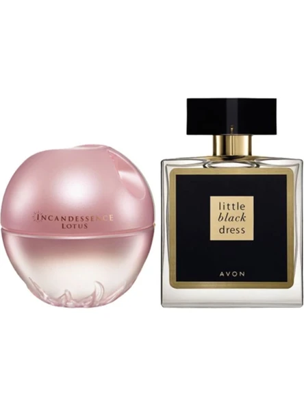 Avon Incandessence Lotus Edp 50 ml  + Little Black Dress 50 ml ürün görseli 1