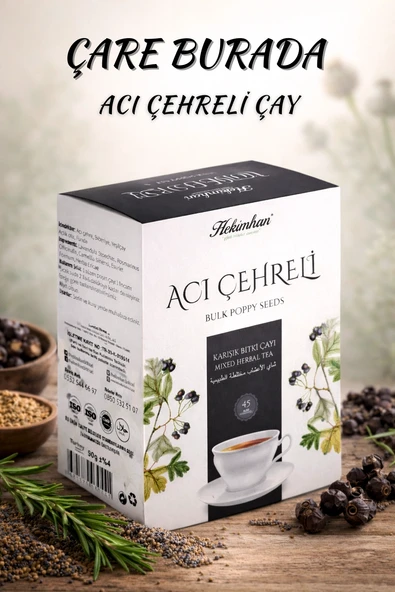 Acı Çehreli Karışık Bitki Çayı (45'li Süzen Poşet) ürün görseli 1