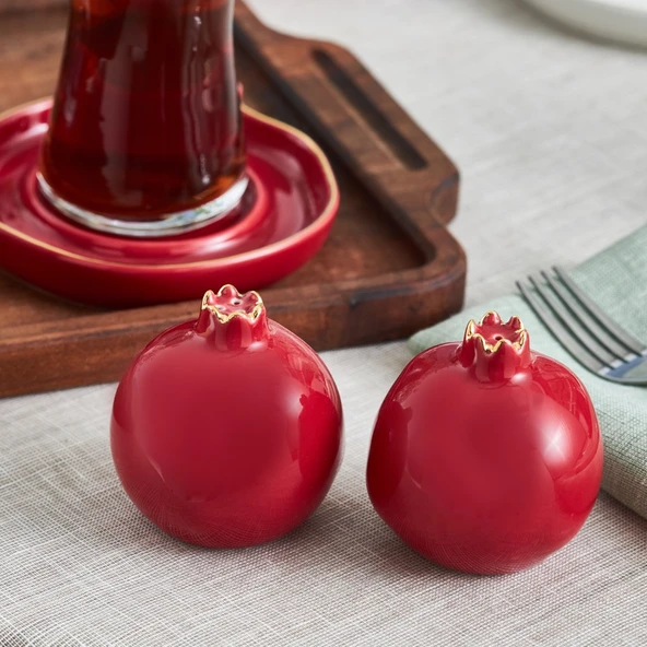 Karaca Elegance Bone Nar 28 Parça 6 Kişilik Kahvaltı Takımı - Resim 3