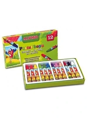 Alpino Yağlı Pastel Boya 12 Renk Karton Kutu Dc-008299 ürün görseli 1