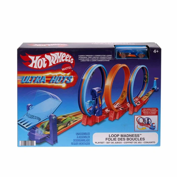 Hot Wheels® Ultra Hots Çılgın Çember Yarışı Seti HPX93 ürün görseli 1