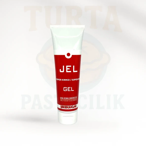 SEKER SUGAR JEL BOYA 100 ML KIRMIZI ürün görseli 1