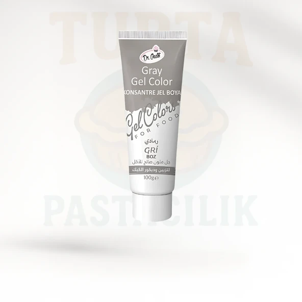 DR.GUSTO JEL BOYA 100 ML GRİ ürün görseli 1