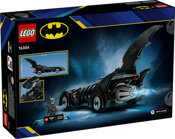 LEGO-76304 DC Batman Forever™ Batmobile™ - Resim 3