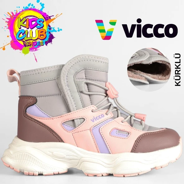 Vicco Tog Phylon Kauçuk Taban Kar Botu Ortopedik Çocuk Bot ürün görseli 1