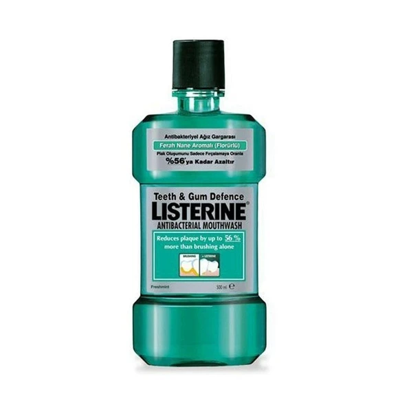 Listerine Teeth And Gum Florürlü Ferah Nane 500ml ürün görseli 1