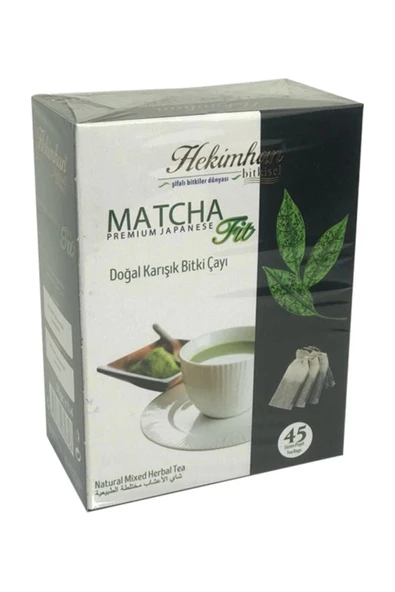 Hekimhan Bitkisel Matcha Fit Doğal Karışık Bitki Çayı 45 Poşet ürün görseli 1