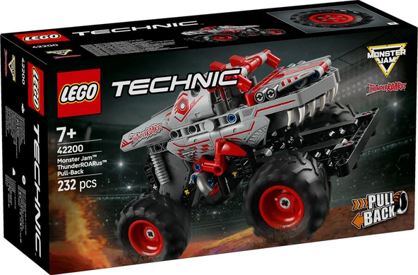LEGO-42200 Technic Monster Jam ThunderROARus Çek-Bırak ürün görseli 1