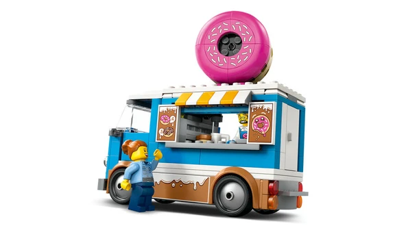 LEGO-60452 City Donut Kamyonu - Resim 3