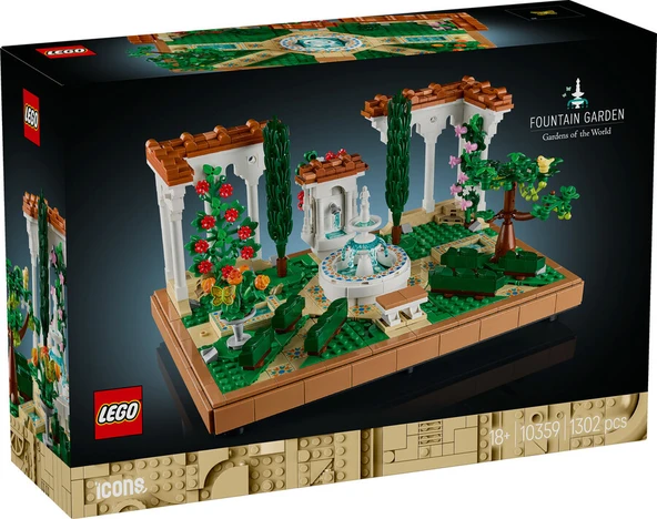 LEGO-10359 Icons Fıskiyeli Bahçe ürün görseli 1