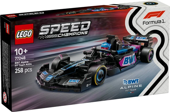 LEGO-77248 Speed Champions BWT Alpine F1® Team A524 Yarış Arabası ürün görseli 1
