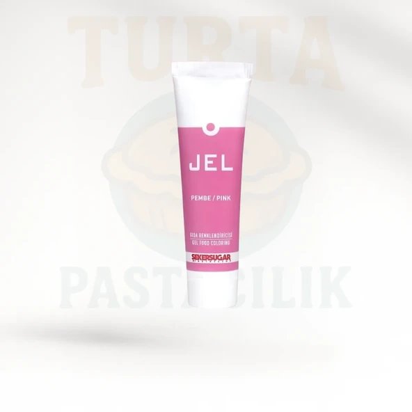SEKER SUGAR JEL BOYA 100 ML PEMBE ürün görseli 1