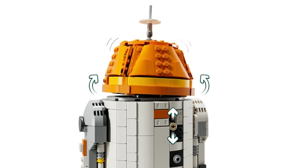 LEGO-75416 Star Wars™ Chopper (C1-10P)™ Astromech Droidi - Resim 4